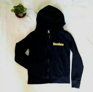 Steelers zip up sweatshirt